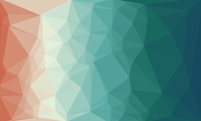 Obraz premium vibrant creative prismatic background with polygonal pattern
