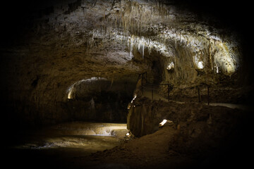 the choranche caves on isere