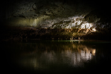 the choranche caves on isere
