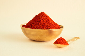 Indian Traditional Bowl Chilli POwder 