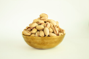 Royal Bowl Pistachio Islaoted Photo