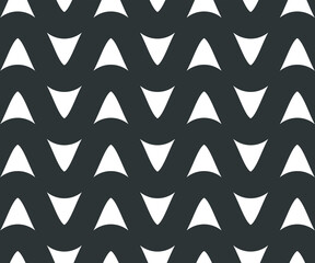 Wave line and wavy zigzag pattern lines. Abstract wave geometric texture halftone. Chevrons wallpaper. Digital paper for page fills, web designing, textile print. Vector art.