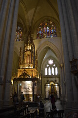 Fototapeta na wymiar interior of saint cathedral city
