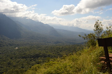landscape with chair