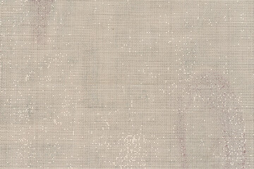 Texture of coarse old dirty canvas with spots, vintage background