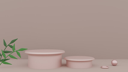Abstract background, scene for product display.