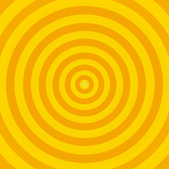 Orange and yellow circles background. vector illustration