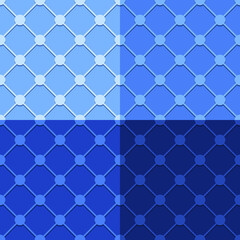 Naklejka premium Cage pattern. Seamless mesh and grid. Geometric vector endless background. Abstract seamless illustration for web design.