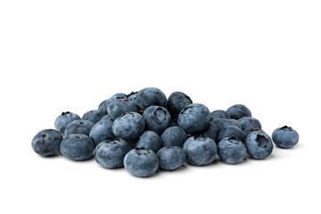 Blueberry isolated on white background.
