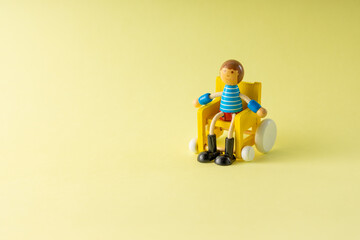 child wheelchair toy