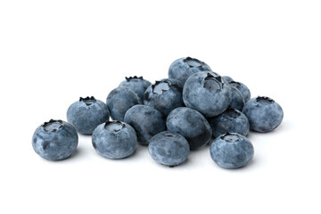 Blueberry isolated on white background.