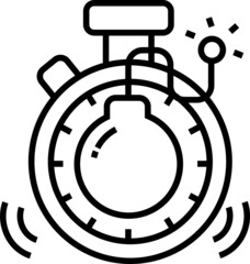 Deadline icon. Business concept icon style