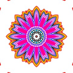 Floral pattern Illustration design.