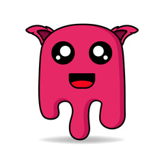 Cute vector monster design. Design for print, decoration, t-shirt, illustration, or sticker