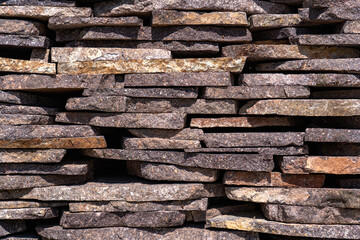 Porphyry Flagstone Stack Background