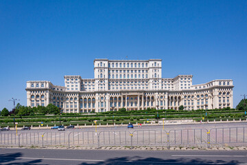 Parliament pallas in Bucharest Romania