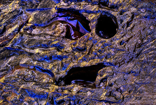 Background of rough rocky formation