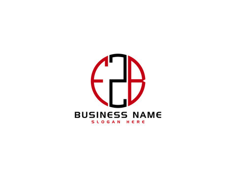 Creative FZB Logo Letter Vector Image Design For Your Business