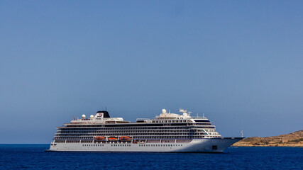 cruise ship in port