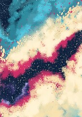abstract background with hand
