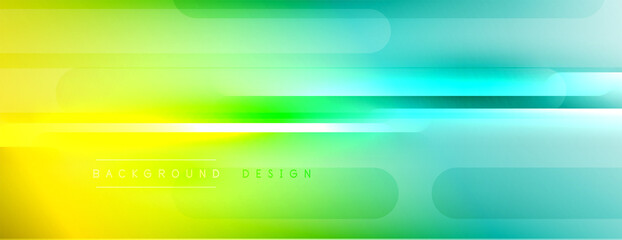 Abstract background - lines composition created with lights and shadows. Technology or business digital template. Trendy simple fluid color gradient abstract background with dynamic