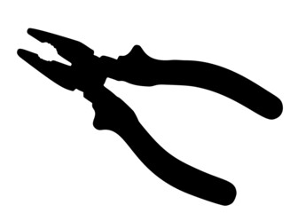 Pliers are great tools. Vector image.