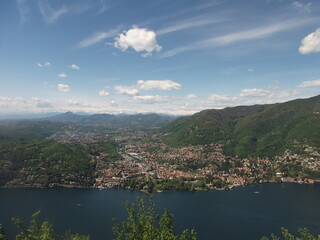 Fototapeta na wymiar Lago Como