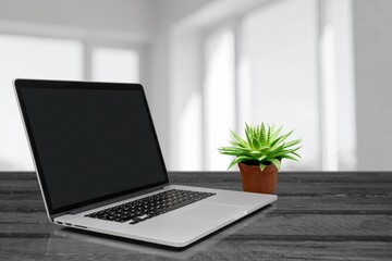 Fototapeta premium Laptop.