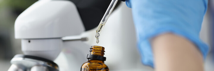 Lab is testing marijuana oil. Hemp oil - useful and dangerous properties