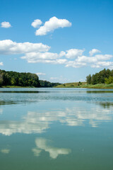 Obraz premium lake and sky