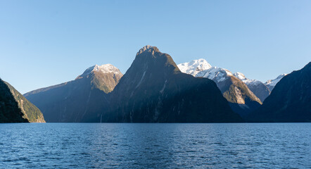 Fototapeta na wymiar Milford Sound, Fiordland, New Zealand