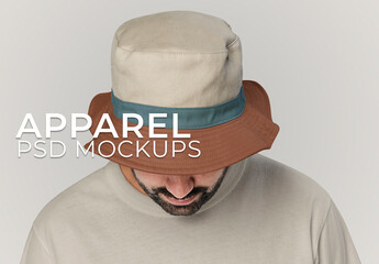 Bucket Hat Mockup