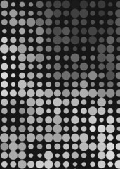 Color Pixels Cloud Abstract Computational Generative Art background illustration