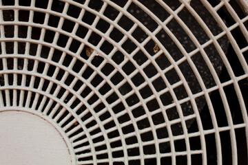 Circular pattern. Fan pattern. Texture, backgrounds.