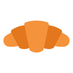 croissant flat icon