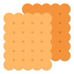 biscuit flat icon