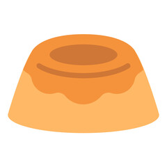 pudding flat icon