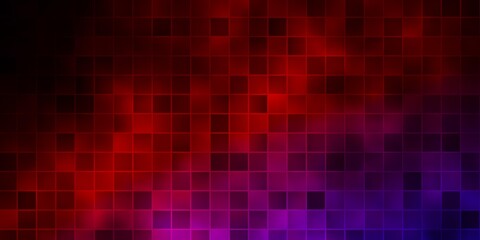 Dark Blue, Red vector backdrop with rectangles.