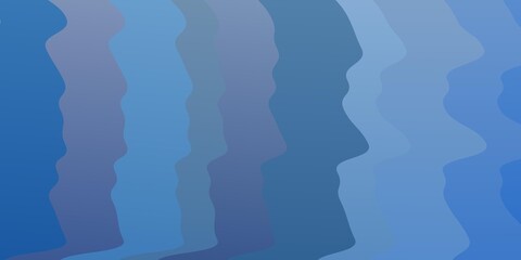Light BLUE vector pattern with wry lines.