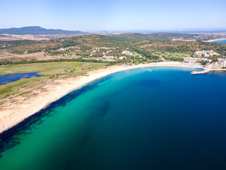 Aerial view of The Driver Beach (Alepu), Bulgaria