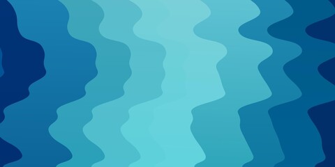Light BLUE vector backdrop with bent lines.