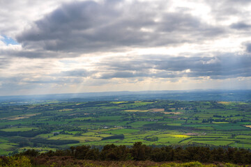 landscape with clouds