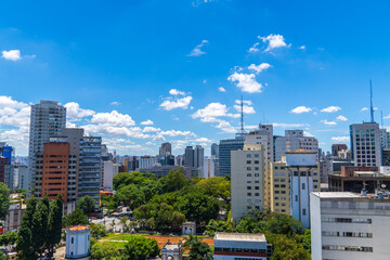 Obraz premium city skyline