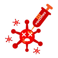 global pandemic virus illustration design. pandemic virus outbrake illustration. on white background