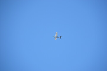 airplane in the sky