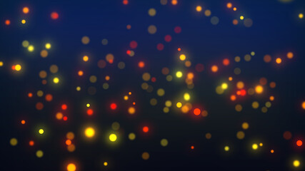 abstract colorful bokeh background