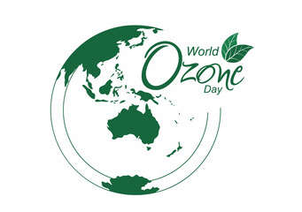 World Ozone Day is Commemorated Every September 16 To Raise Public Awareness About Of The Earth Layer And Protecting Environment. Background Vector Illustration