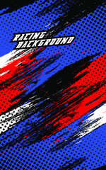 Abstract geometric backgrounds for sports and games. Abstract racing backgrounds for t-shirts, race car livery, car vinyl stickers, etc. Vector background.	
