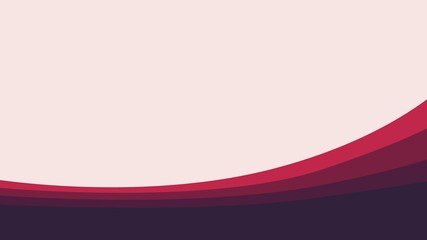 Abstract curvy pink card template, business template, presentation design template. 