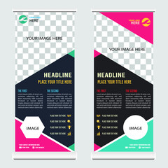 MODERN BUSINESS ROLL UP BANNER 2